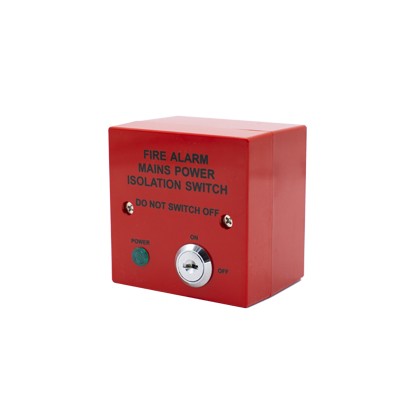 Fire indicator detector operated