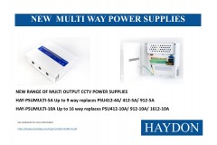 New Multi Way Power Supplies